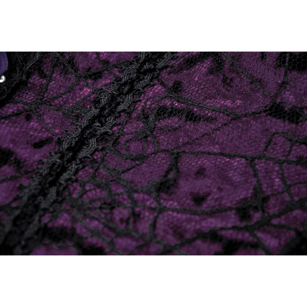 Women's Gothic Layered Lace Slip Dress