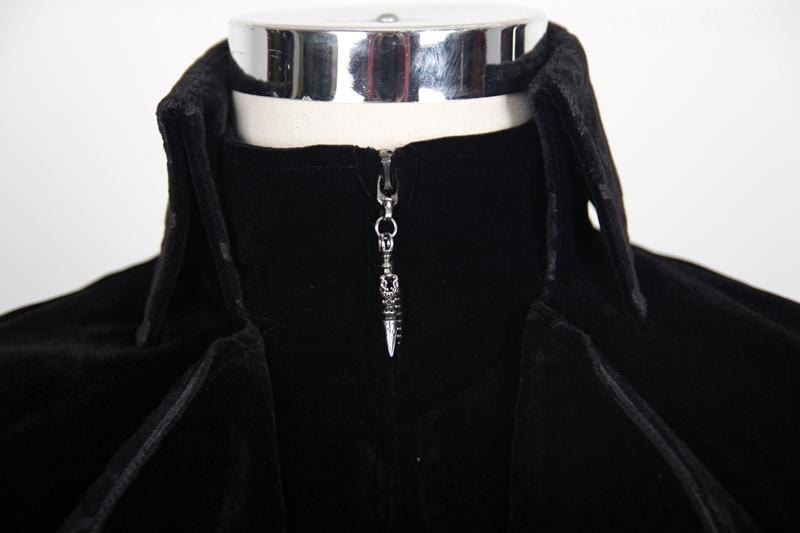Men's Ruffled Sleeve Vintage Tailcoat