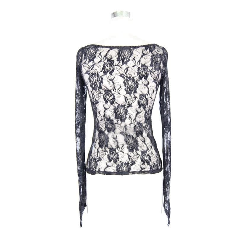 Women's Full Lace Punk T-Shirt
