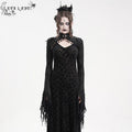 Women's Gothic Lace Tassels Cape