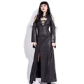 Women's Gothic Strappy Off Shoulder Split Dress